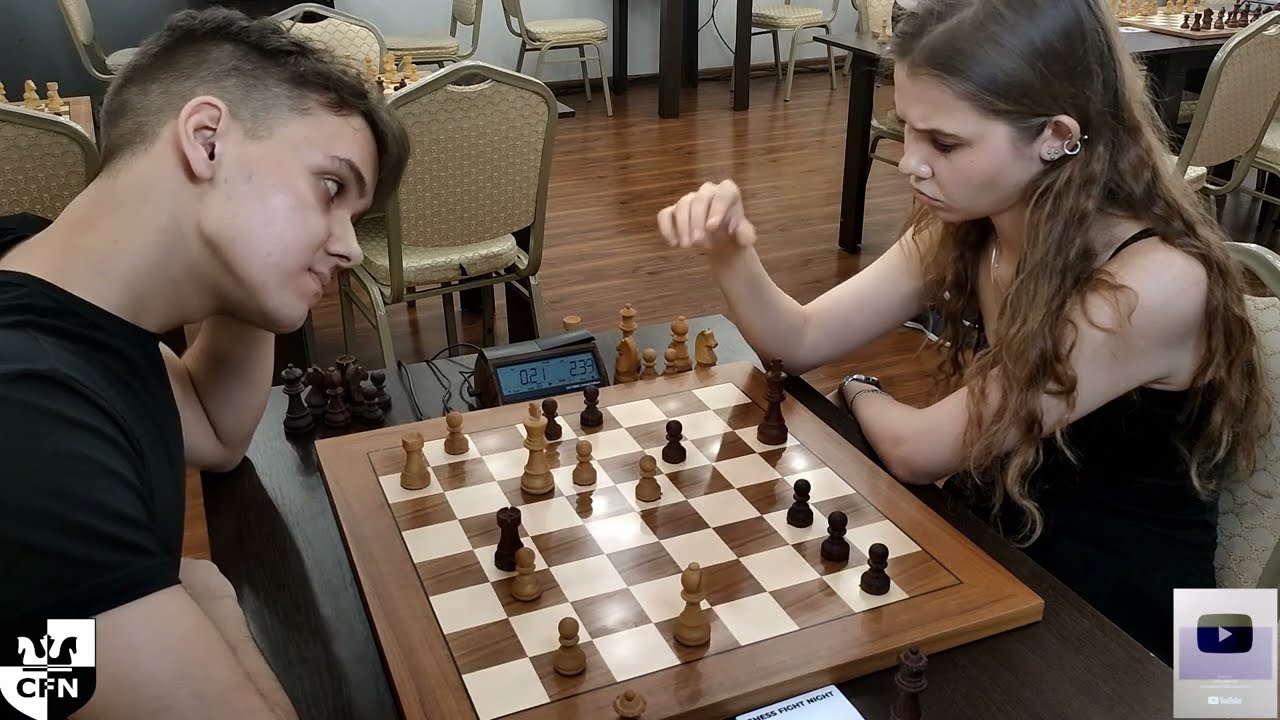 D. Ibragimov (1472) vs M. Arzhanova (1401). Chess Fight Night. CFN. Rapid