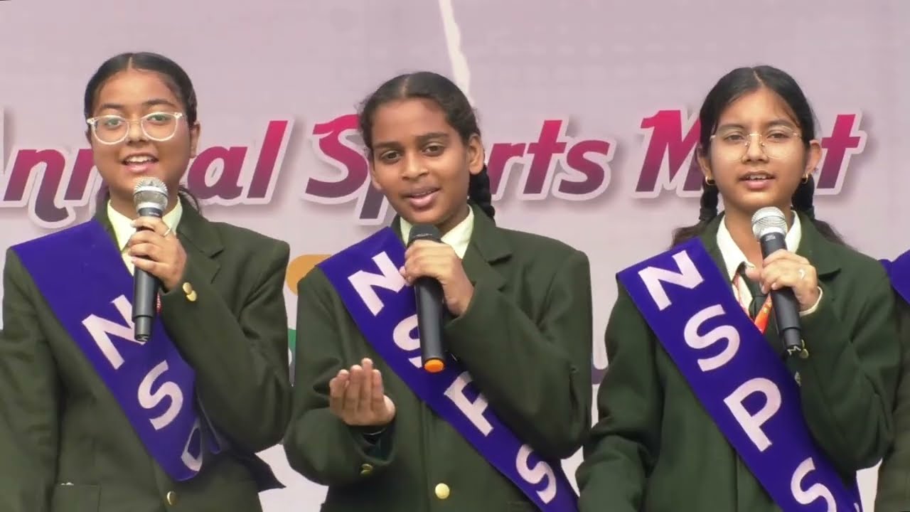 Welcome Song || Annual Sports Meet || 2025-26 || New Standard Public School || Tripula Raebareli