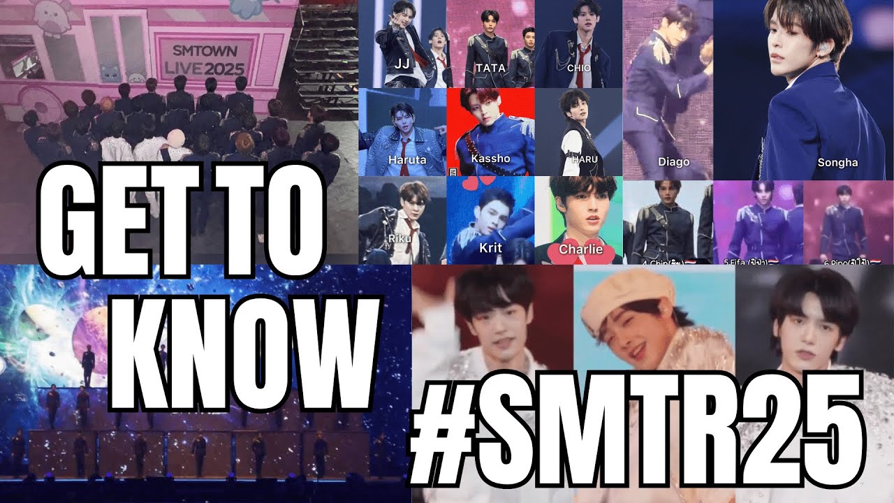 GET TO KNOW SMTR25 SM TRAINEE (SMTOWN) SM ENTERTAINMENT 30th Anniversary