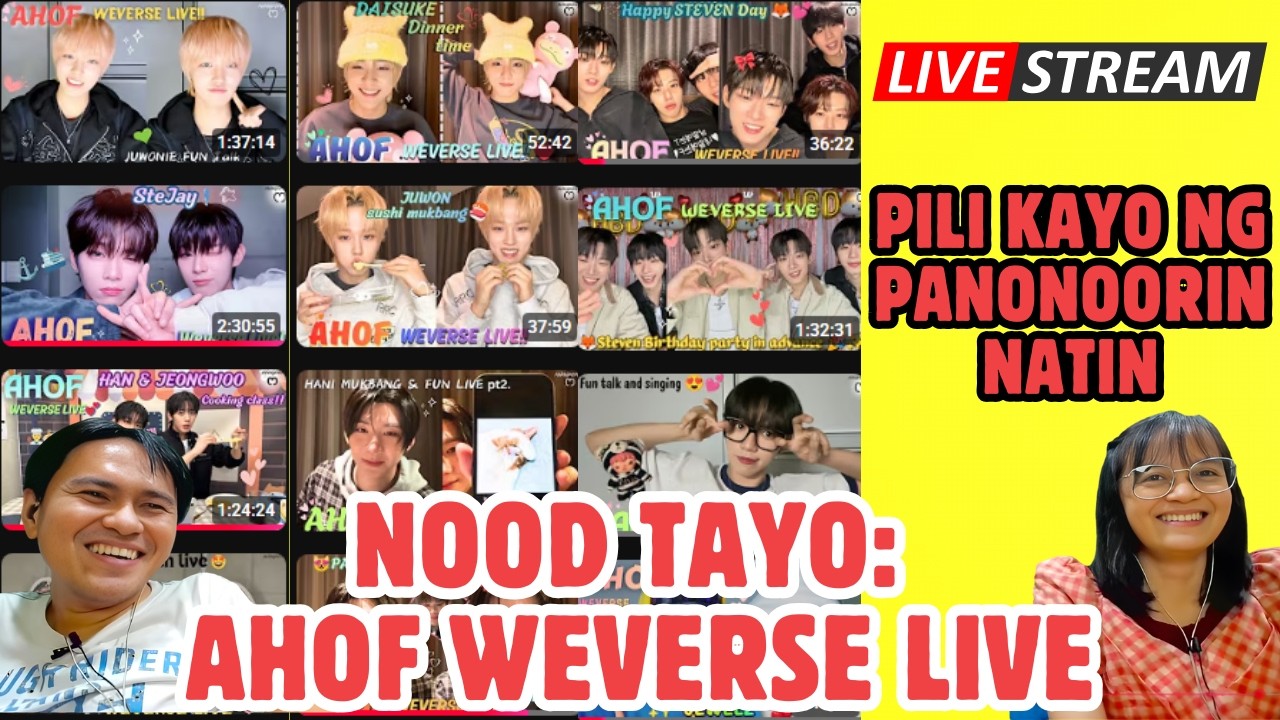 AHOF LIVESTREAM REACTION 03042026