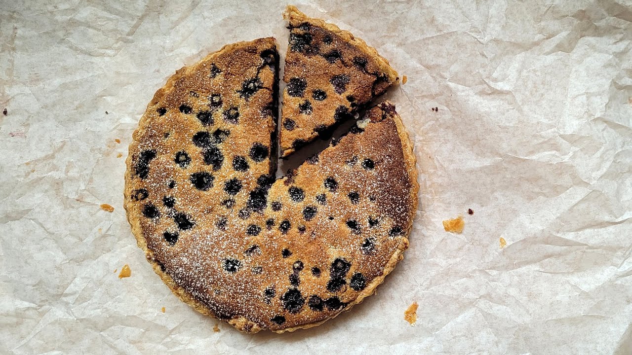 Blueberry Frangipane Tart Recipe