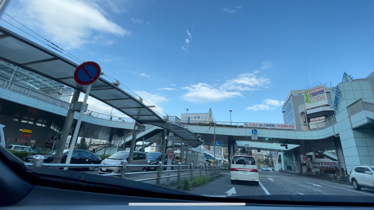 橋本~町田 Driving to Machida from Hashimoto via Old road