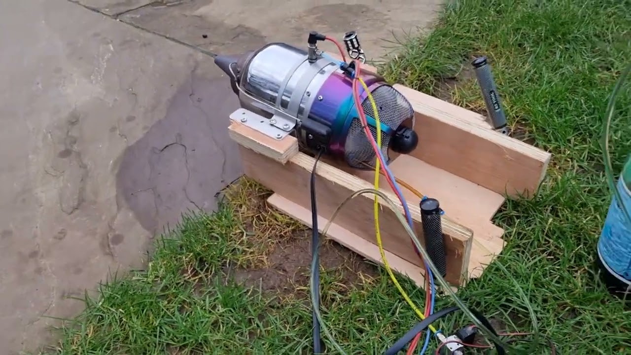 Jetcat P80 kerostart test pt 2: shutdown and cooling