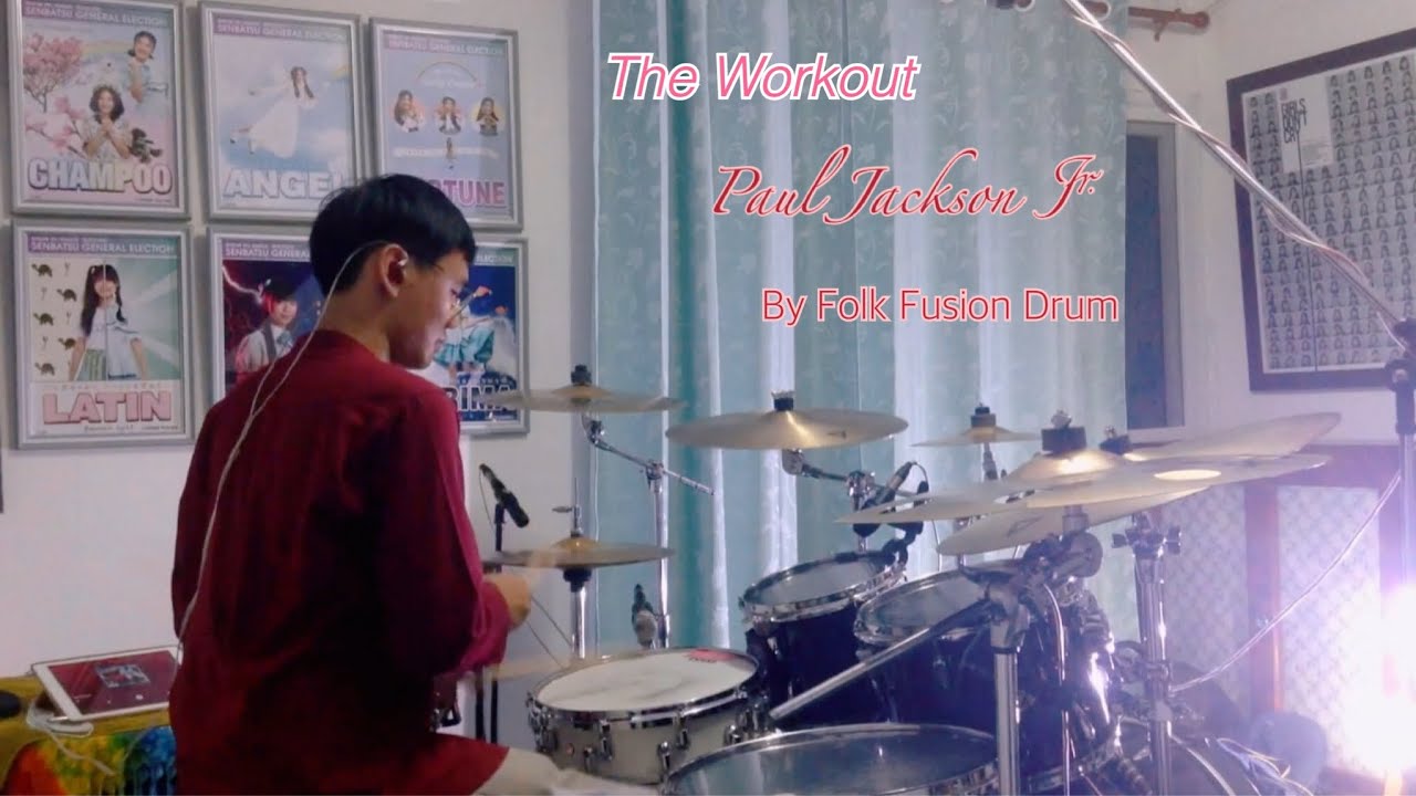 The Workout - Paul Jackson Jr. (Drum Cover) By Folk Fusion Drum