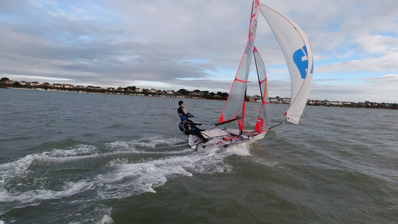 29er Downwind and Gybing