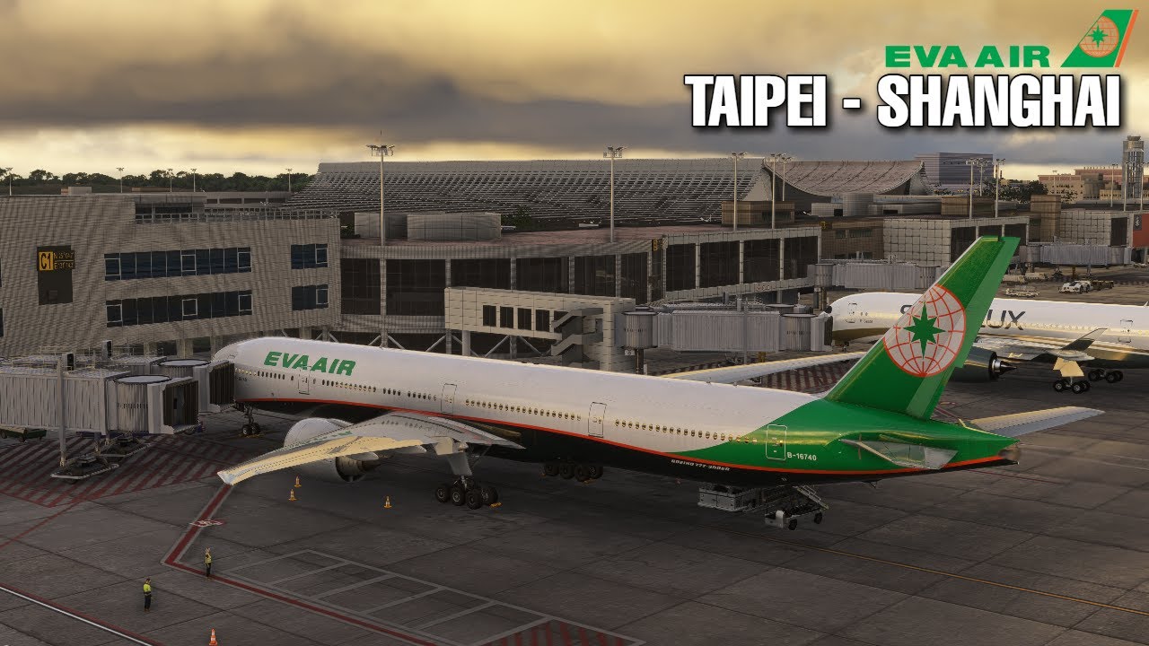 PMDG B777 - Boris Audio Works | Taipei  -  Shanghai | MSFS 2024 Live