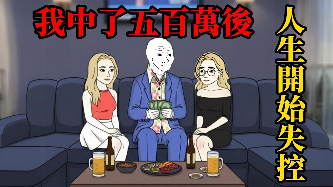 我看不起彩票，卻讓我中了500萬(完整版）| wojak |中獎之後，我第一件事是瞞住朋友