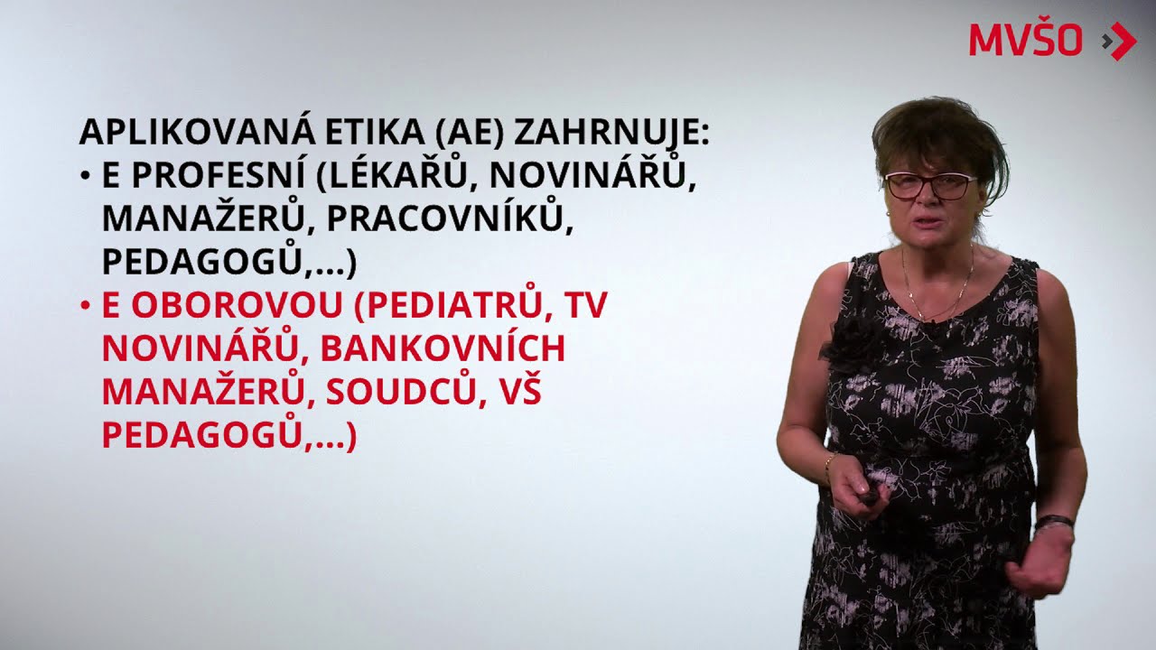 Aplikovaná etika | EDULAM