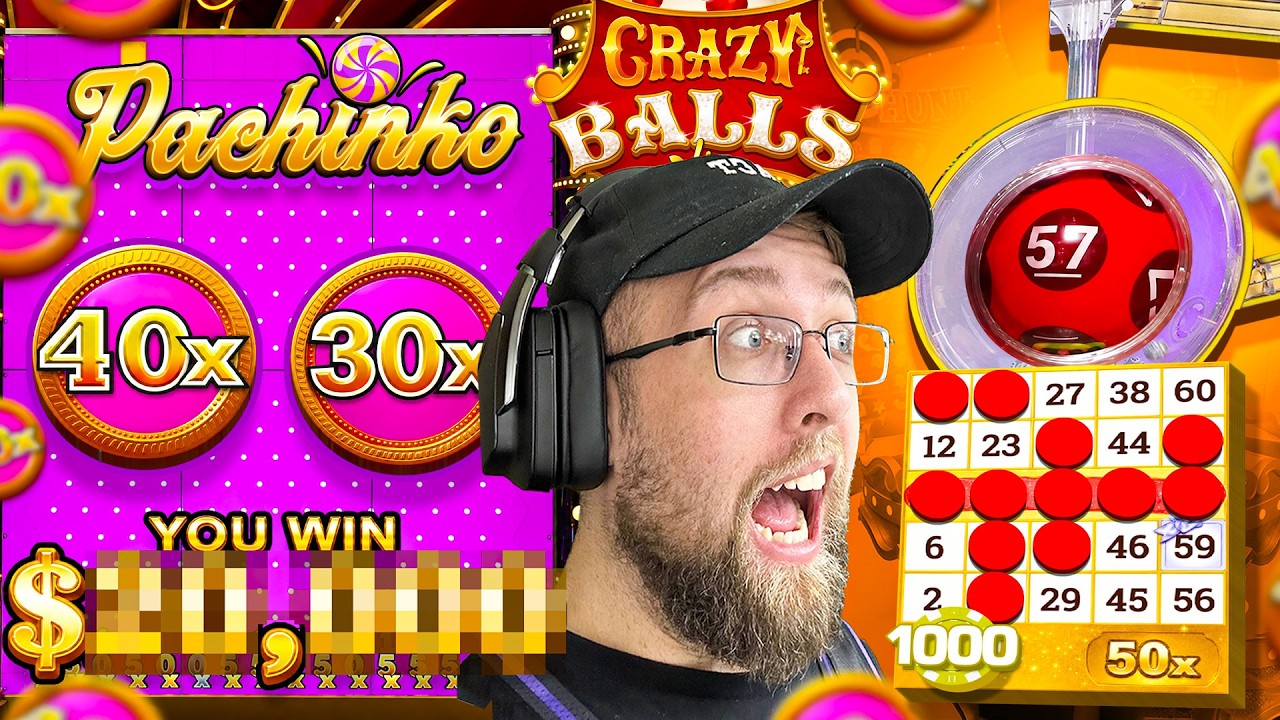 ОГРОМНЫЙ ВЫИГРЫШ В CRAZY BALLS&hellip; ЭТО БЫЛО БЕЗУМИЕ