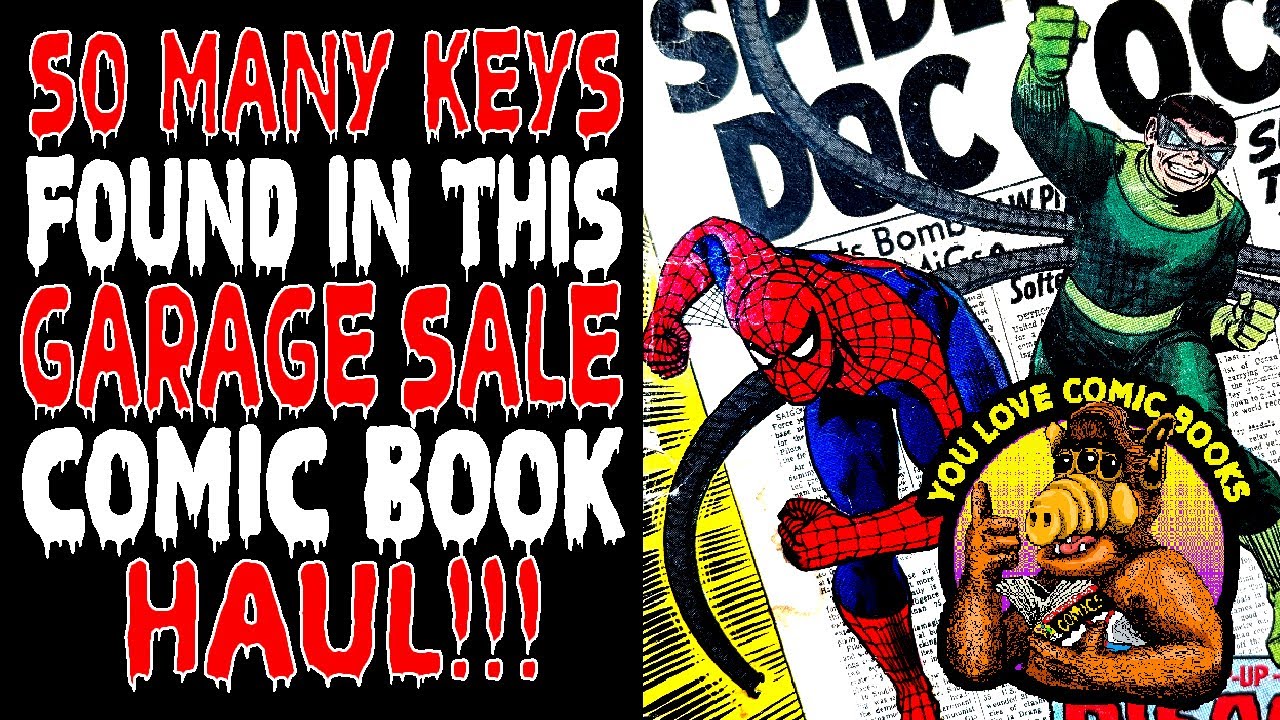 So Many Keys Found In This Garage Sale Comic Book Haul! You Love Comic Books 06/26/2024
