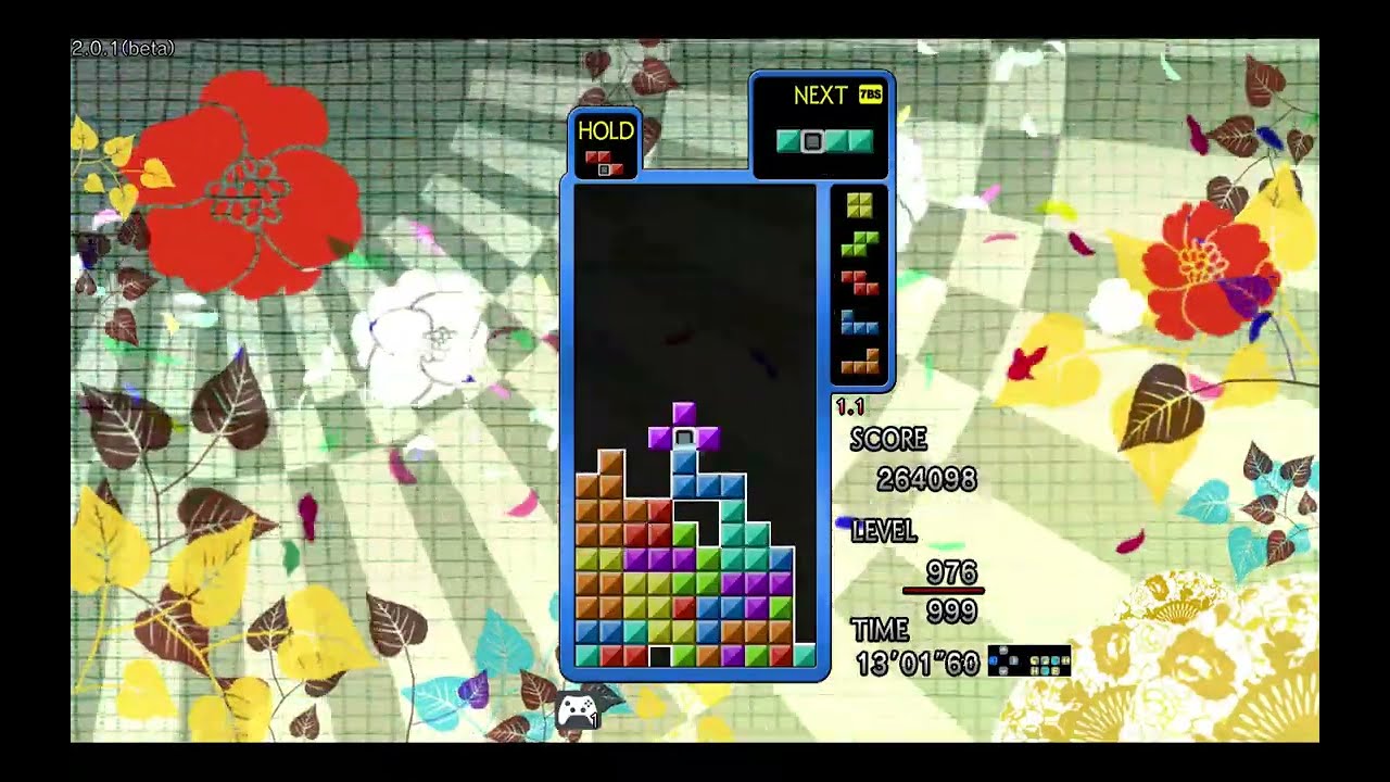 神の領域への挑戦権 (Standard)NORMAL[1.1 -The Resurrection of TGM-] TETRIS THE GRANDMASTER4 -ABSOLUTE EYE-