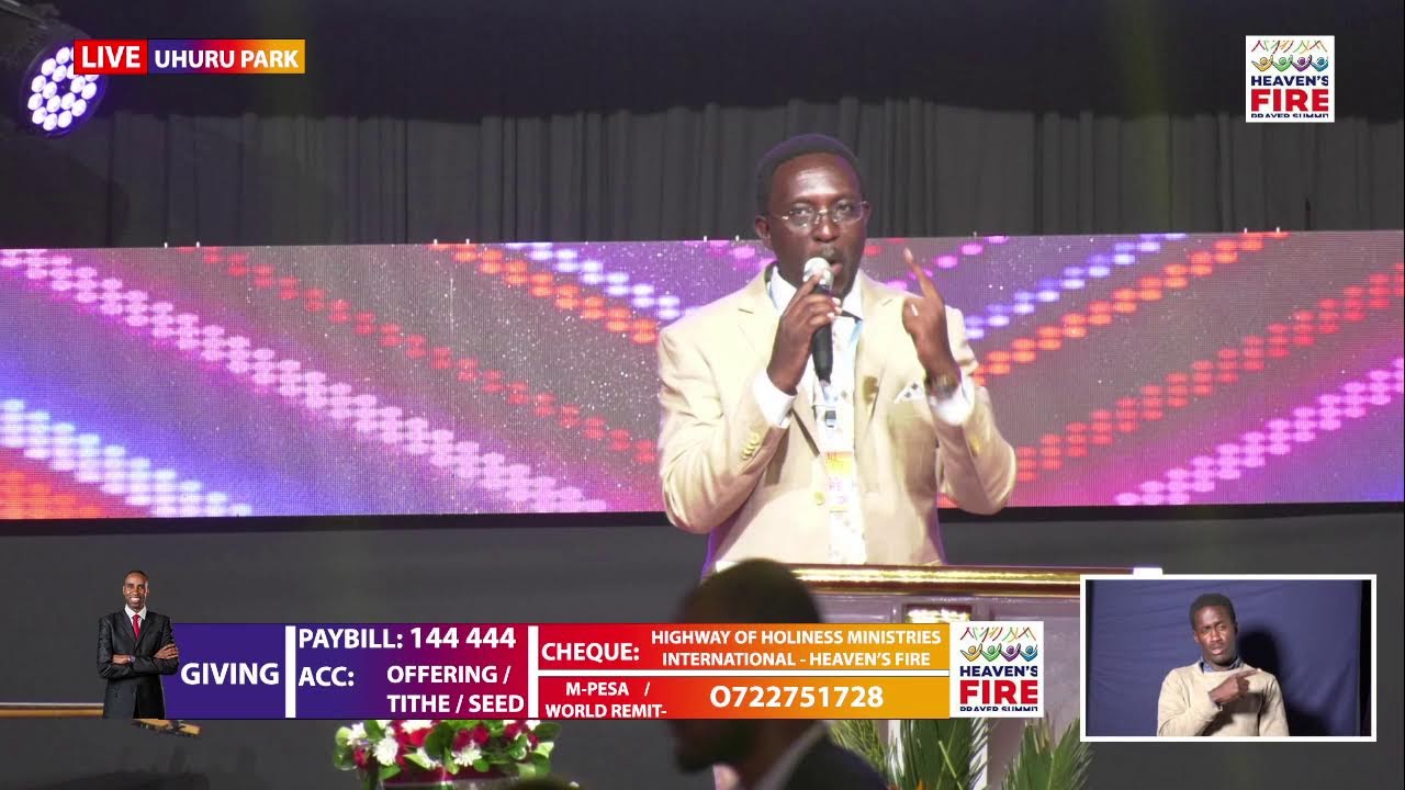 HEAVEN'S FIRE PRAYER SUMMIT || DAY 3 EVENING SESSION ( FRIDAY 8 AUG 2025)
