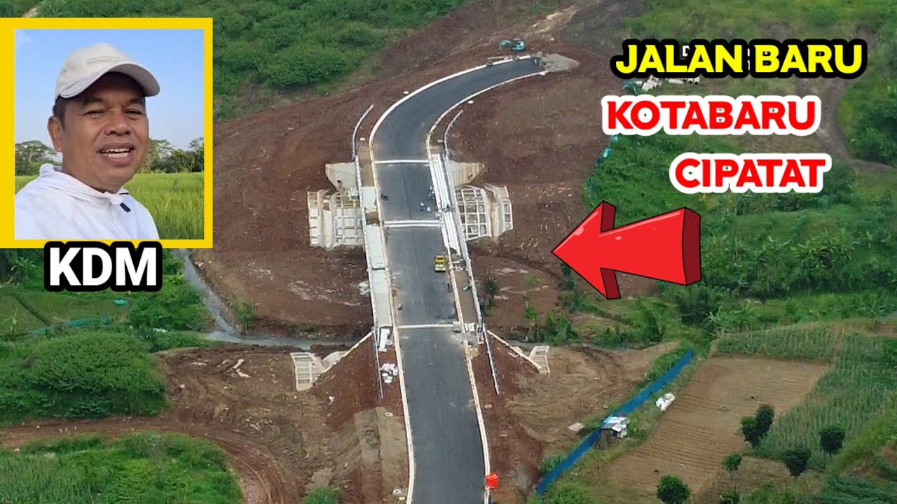 Jalan Baru dari Padalarang ke Kotabaru Parahyangan ke Cipatat akan dibangun oleh Kang Dedi Mulyadi
