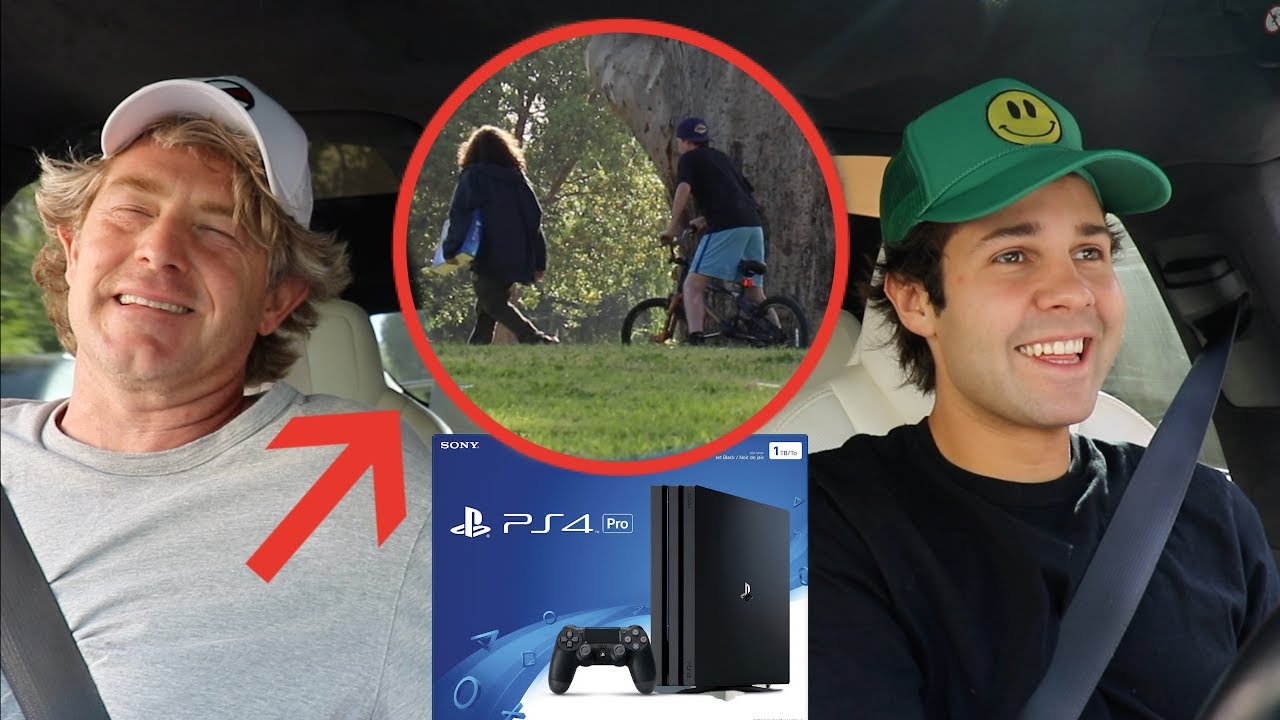 THEY STOLE HIS PS4!!