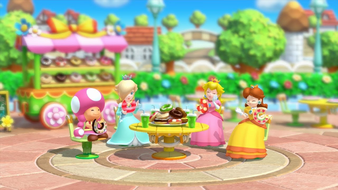 Mario Party 10 Coin Challenge #80 Toadette vs Rosalina vs Peach vs Daisy Master Difficulty