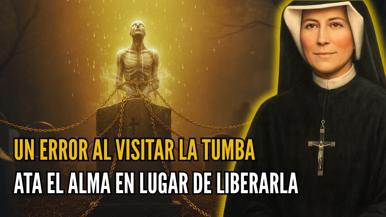 Santa Faustina revela: El grave error al visitar una tumba que ata el alma en lugar de liberarla