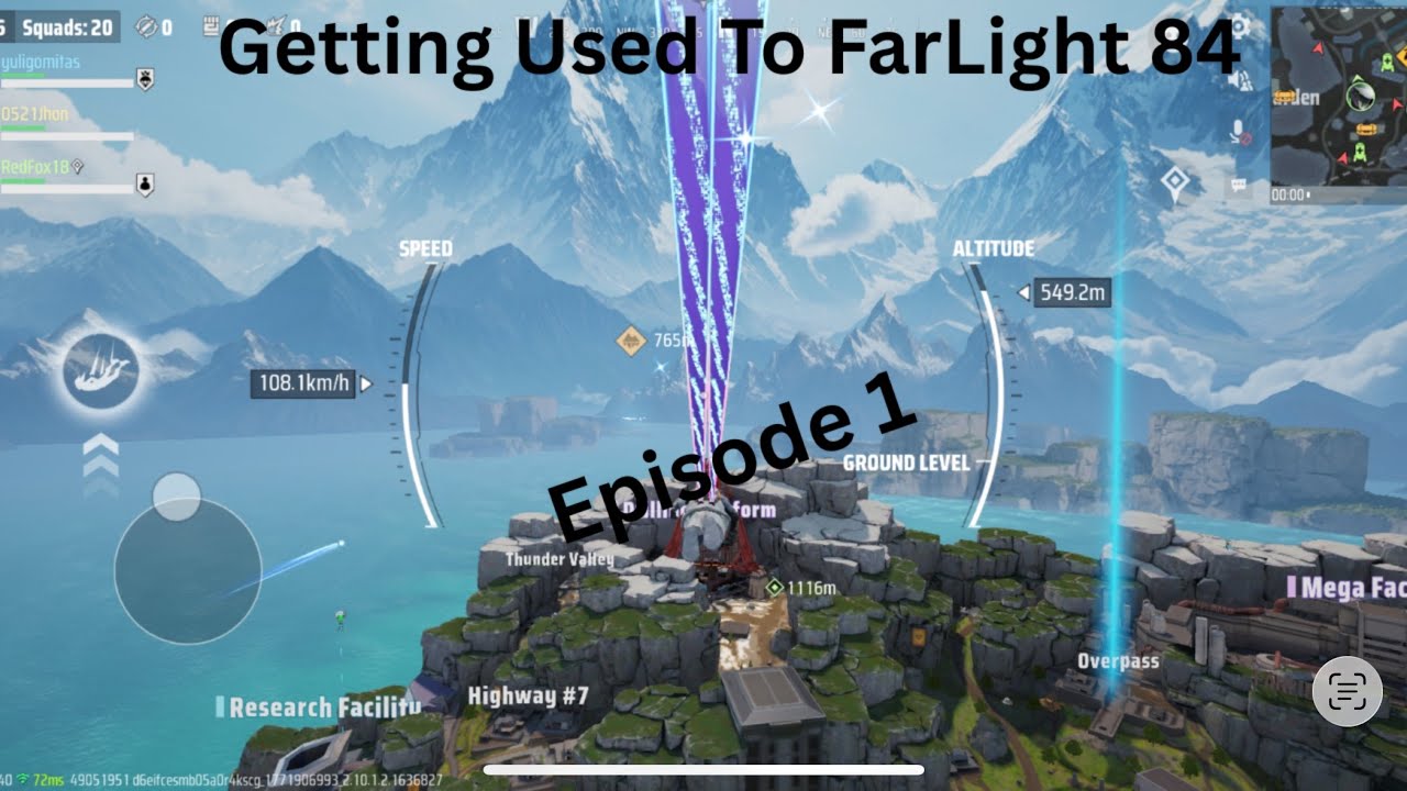 Episode 1 Of a New Series: FARLIGHT 84