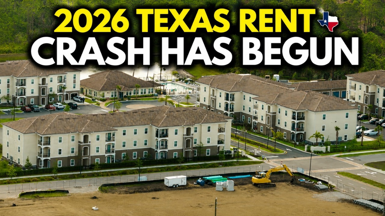 Rent Is COLLAPSING in These 9 Texas Cities - A Big Shift in 2026