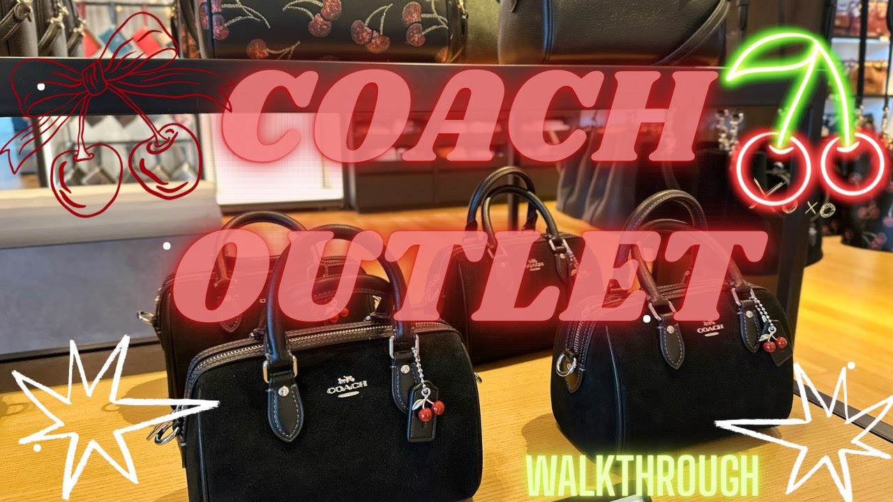 🎉🍒НОВИНКА🍒Декабрьская коллекция Coach Outlet 2025. ВИШЕНКА НА ТОРЖЕСТВЕ! РОЗЫГРЫШ 1 МИЛЛИОНА 🎉 Но...