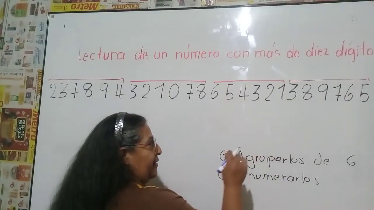 😊LECTURA DE NÚMEROS GRANDES :-)
