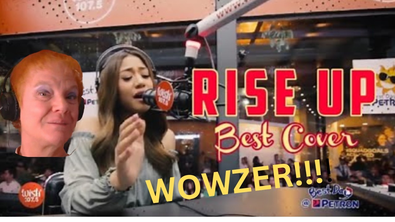 Morissette Amon RISE UP, Live on Wish 107.5- 1ST TIME SEEING!!!