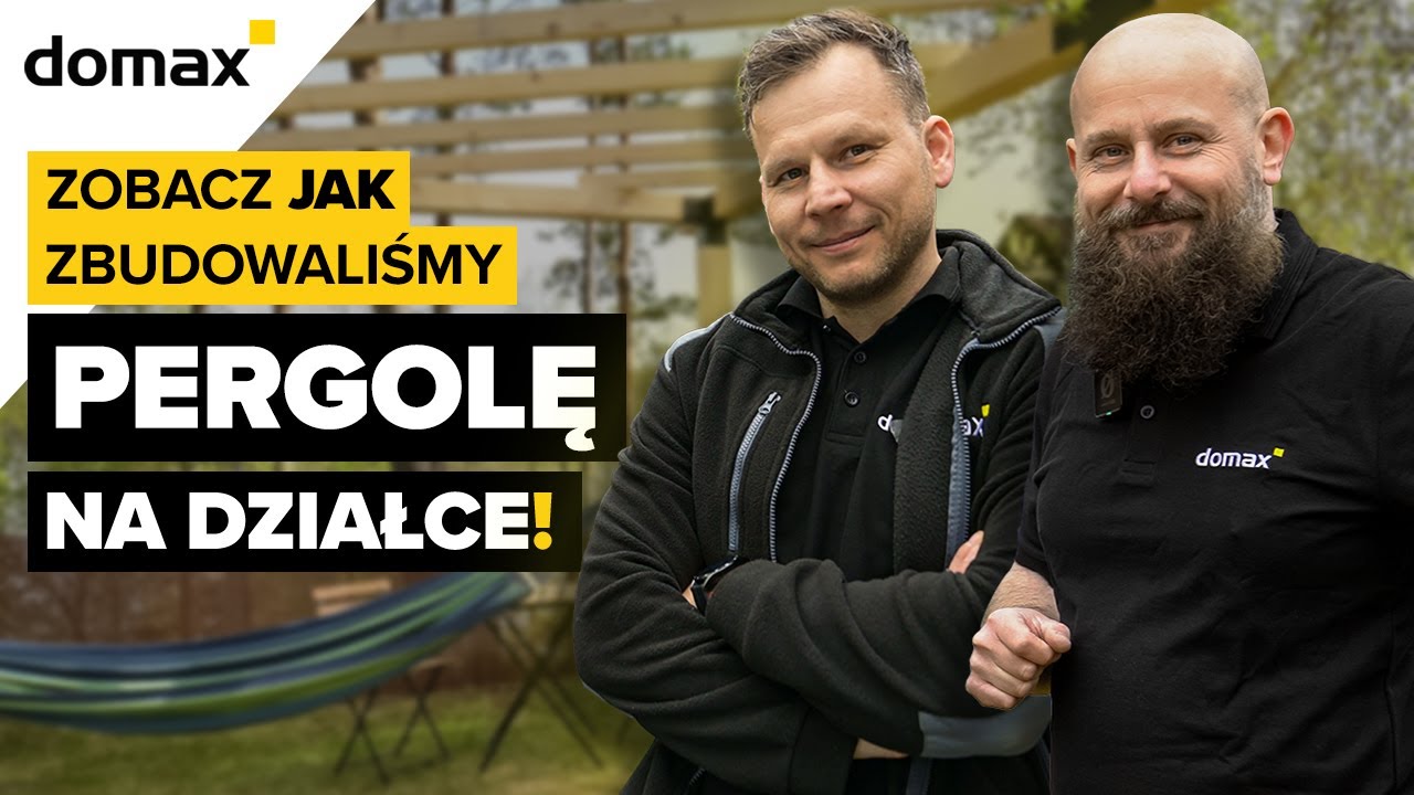 Zobacz jak zbudowaliśmy PERGOLĘ na działce! #DIY