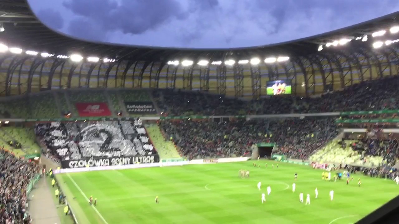 Oprawa Legii w meczu z Lechią 19.03.17