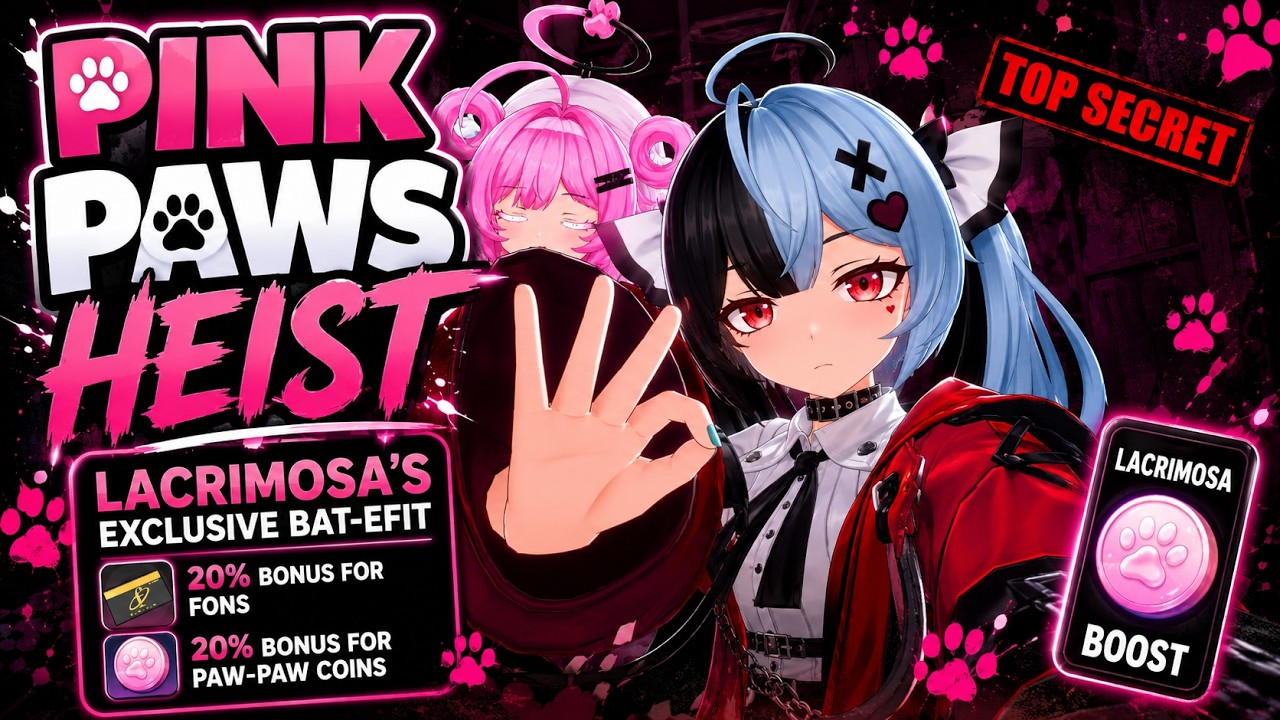 Полное руководство по ограблению Pink Paws: подготовка к ограблению Lacrimosa & Chiz (NTE)