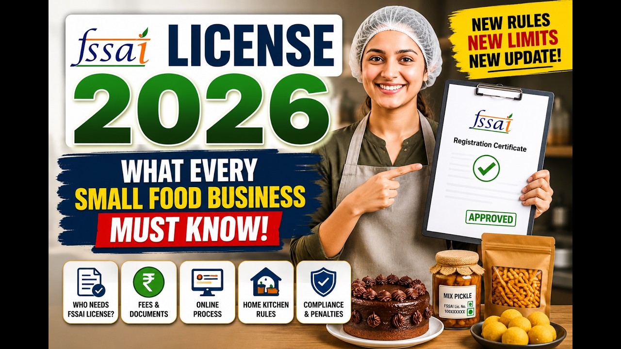FSSAI License 2026: What Every Small Food Business Must Know