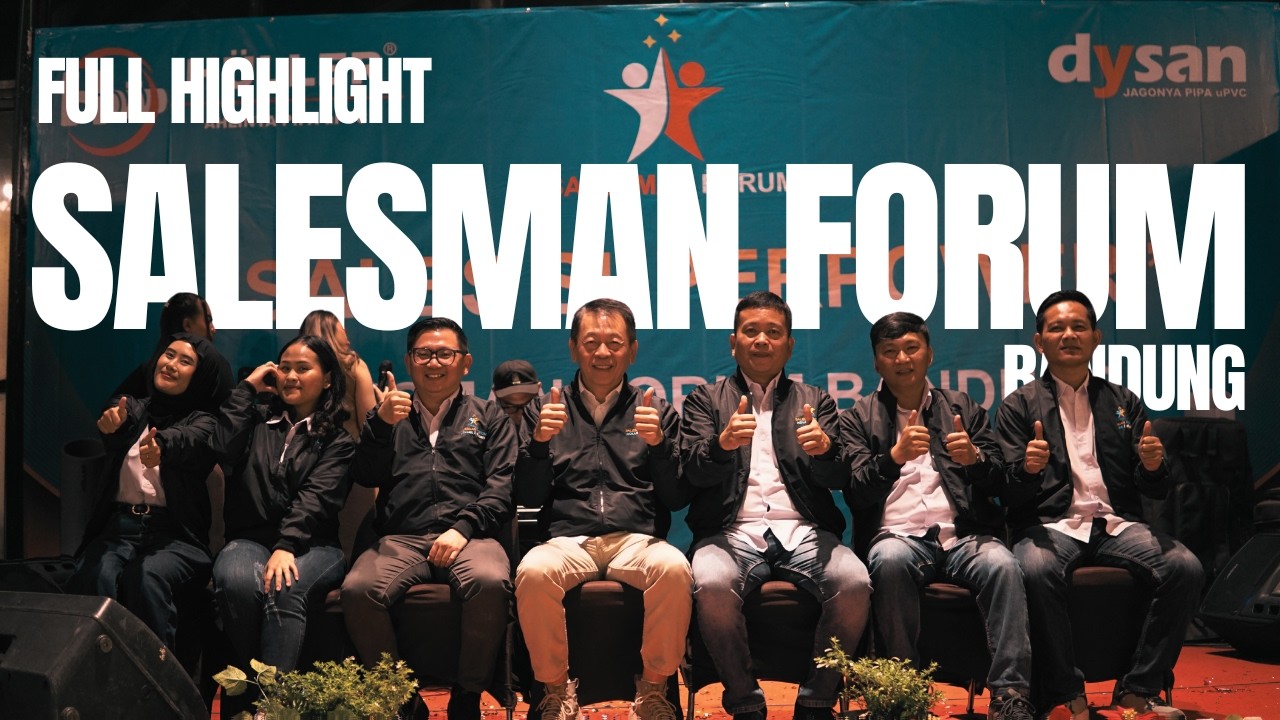 SALESMAN FORUM BANDUNG : GATHERING DISTRIBUTOR HULLER-DYSAN SELURUH INDONESIA DI BANDUNG