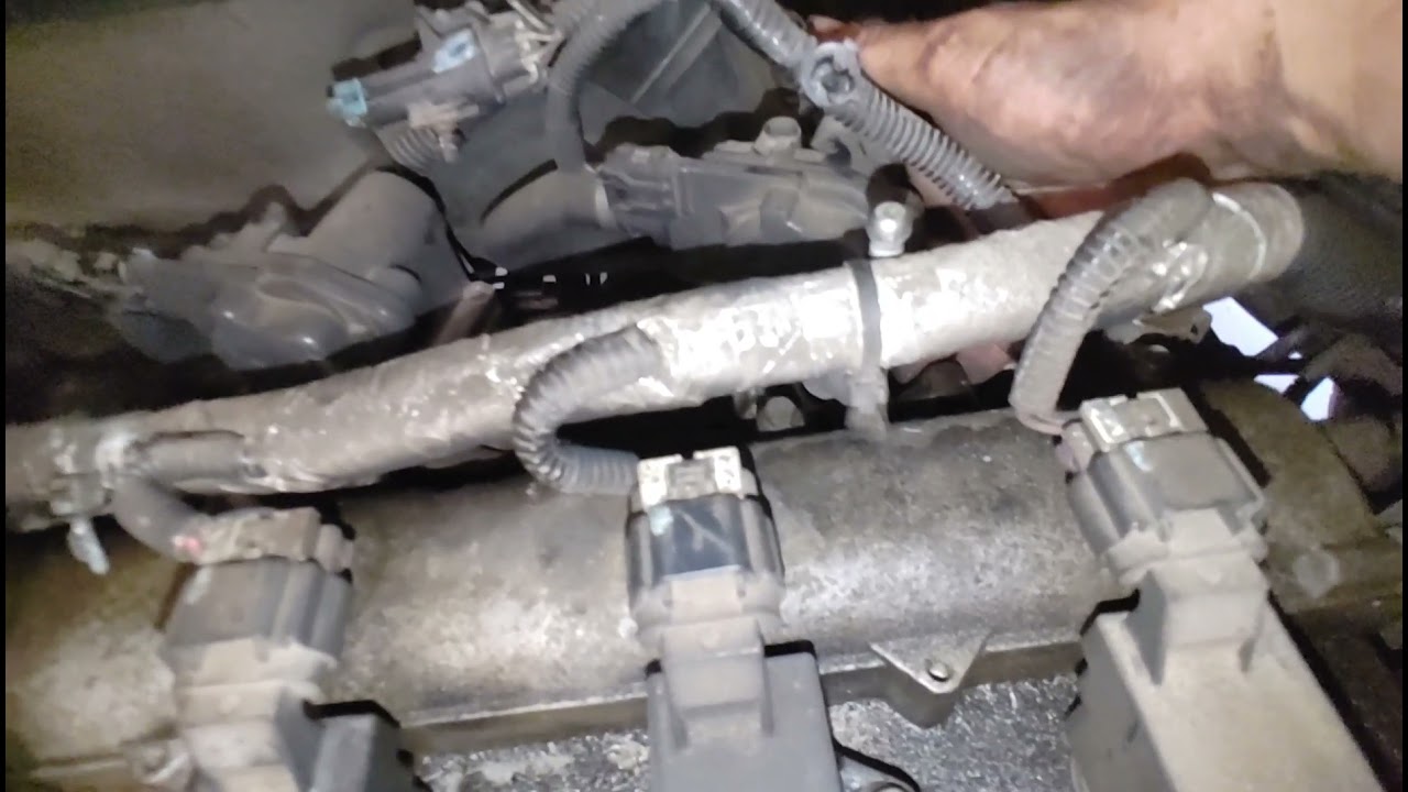 Chevy equinox exhaust manifold removal with extra emissions