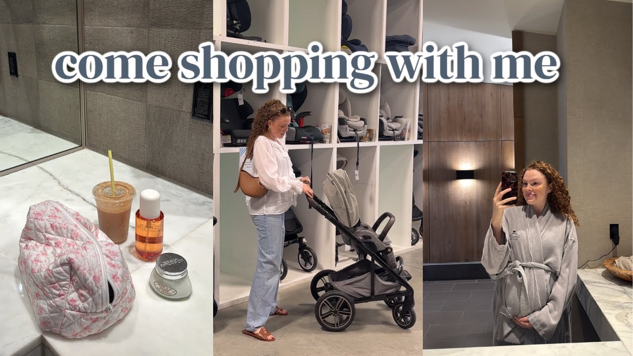 VLOG: Come Stroller Shopping With Me, Car ChitChats, Make Dinner With Me