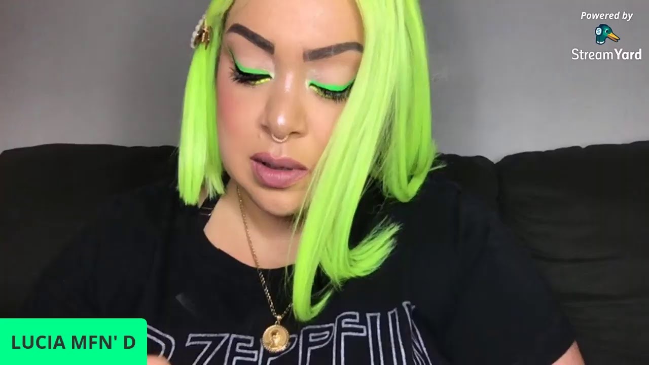 Lime Green look with th ABH Norvina cake liners