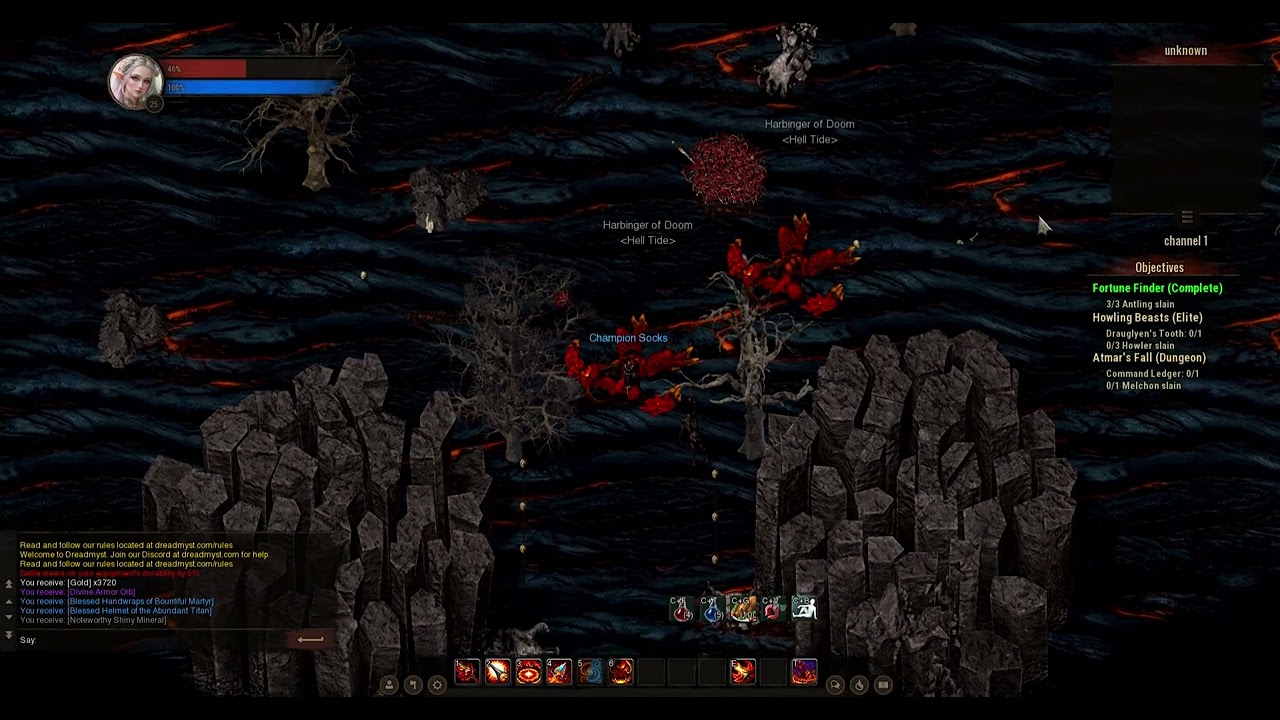 Dreadmyst Hell Tide Dungeon