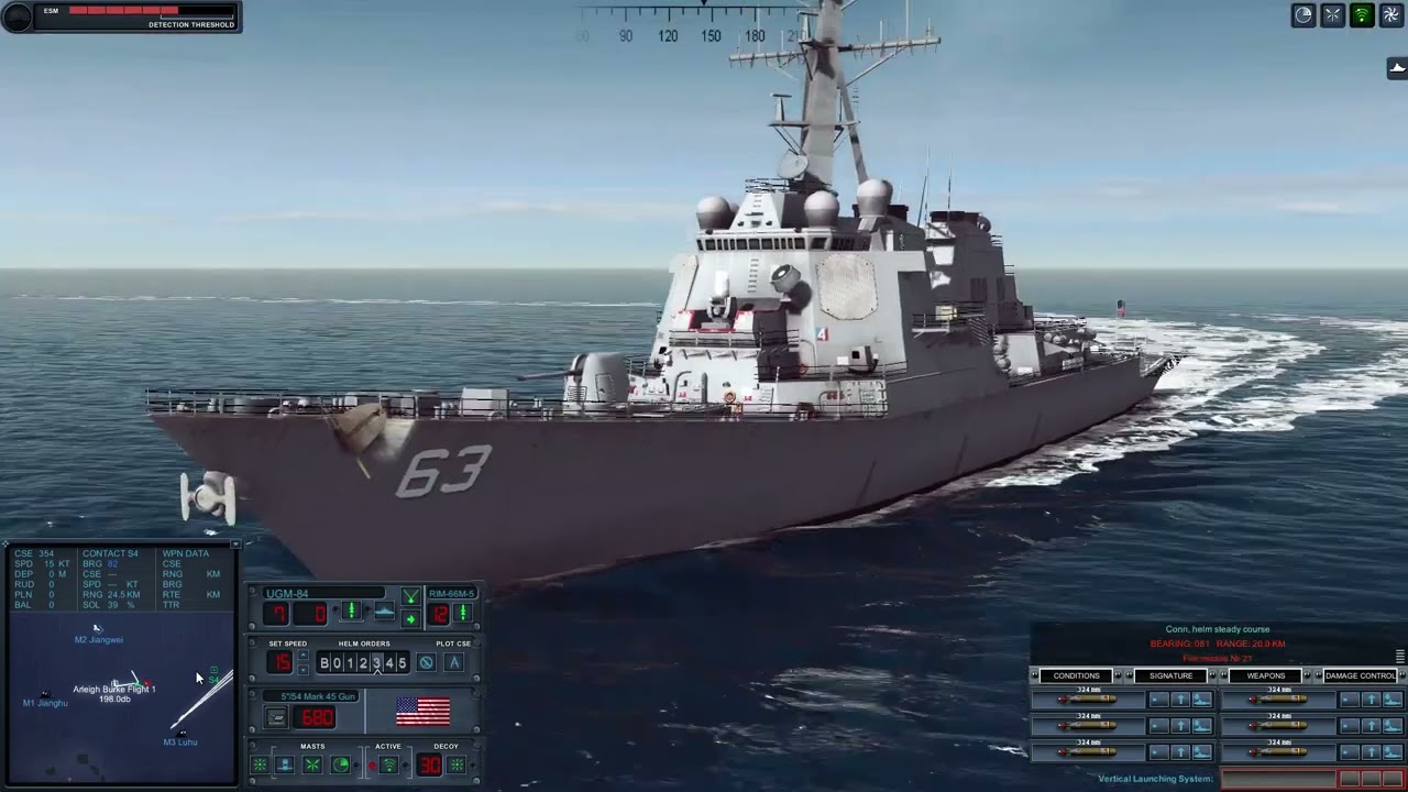 Cold Waters - DDG63 - Land Attack