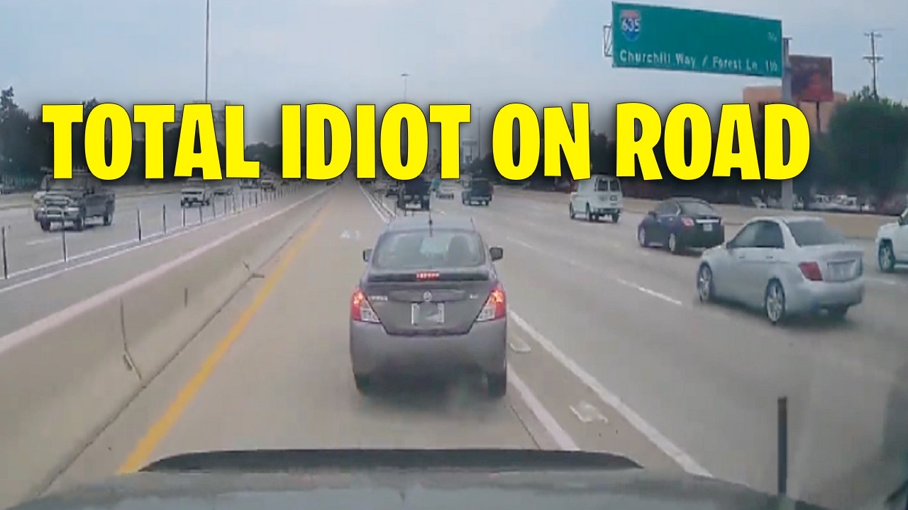 Drivers Lesson USA & Canada - Bad drivers, Driving fails, Road Rage, Brake Check 2025 #355