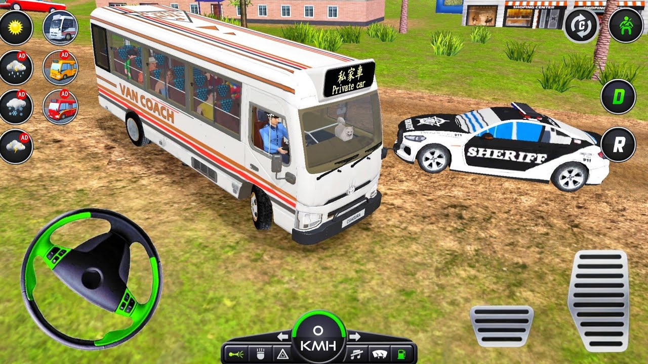 Симулятор вождения фургона 2026 | Реалистичное вождение мини-автобуса по бездорожью | Геймплей на...