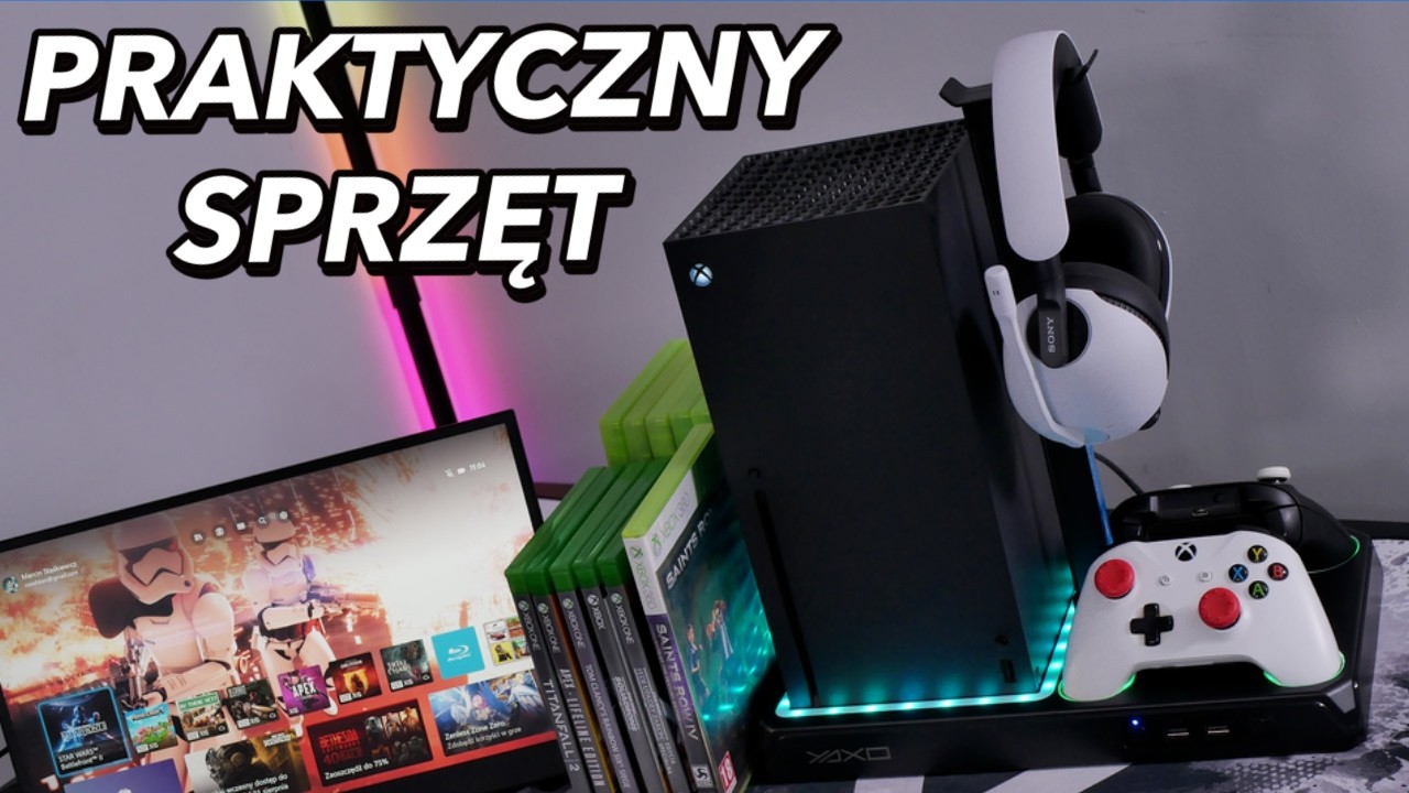Praktyczny gadżet dla posiadaczy Xbox Series X i S -  YAXO Xeno Frost
