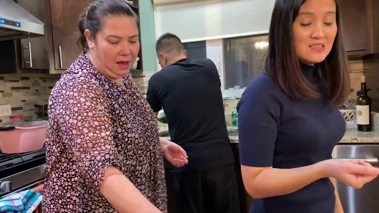 Vlog 687 ll CẢ NHÀ NÁO NHIỆT CHUẨN BỊ LÀM SINH NHẬT SỚM CHO CHÁU NGOẠI CHÂY CHÂY