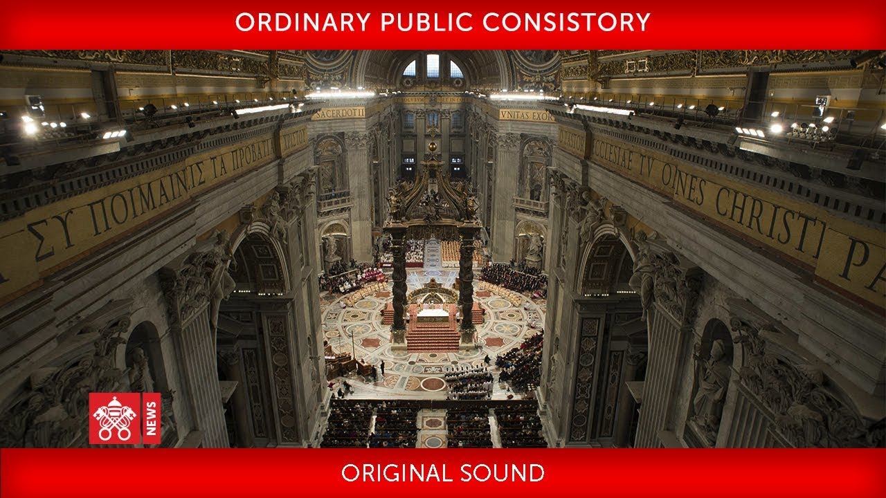 Pope Francis – Ordinary Public Consistory  2018-06-28