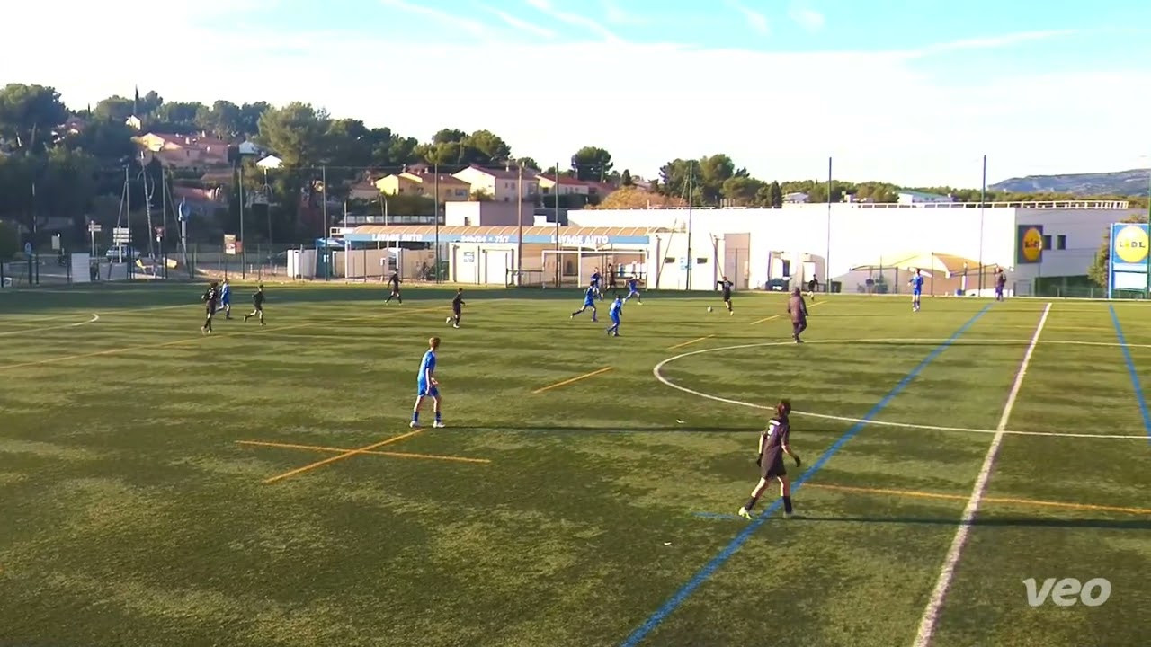 U15 D2 Carnoux FC (3) vs US Cheminots (3)