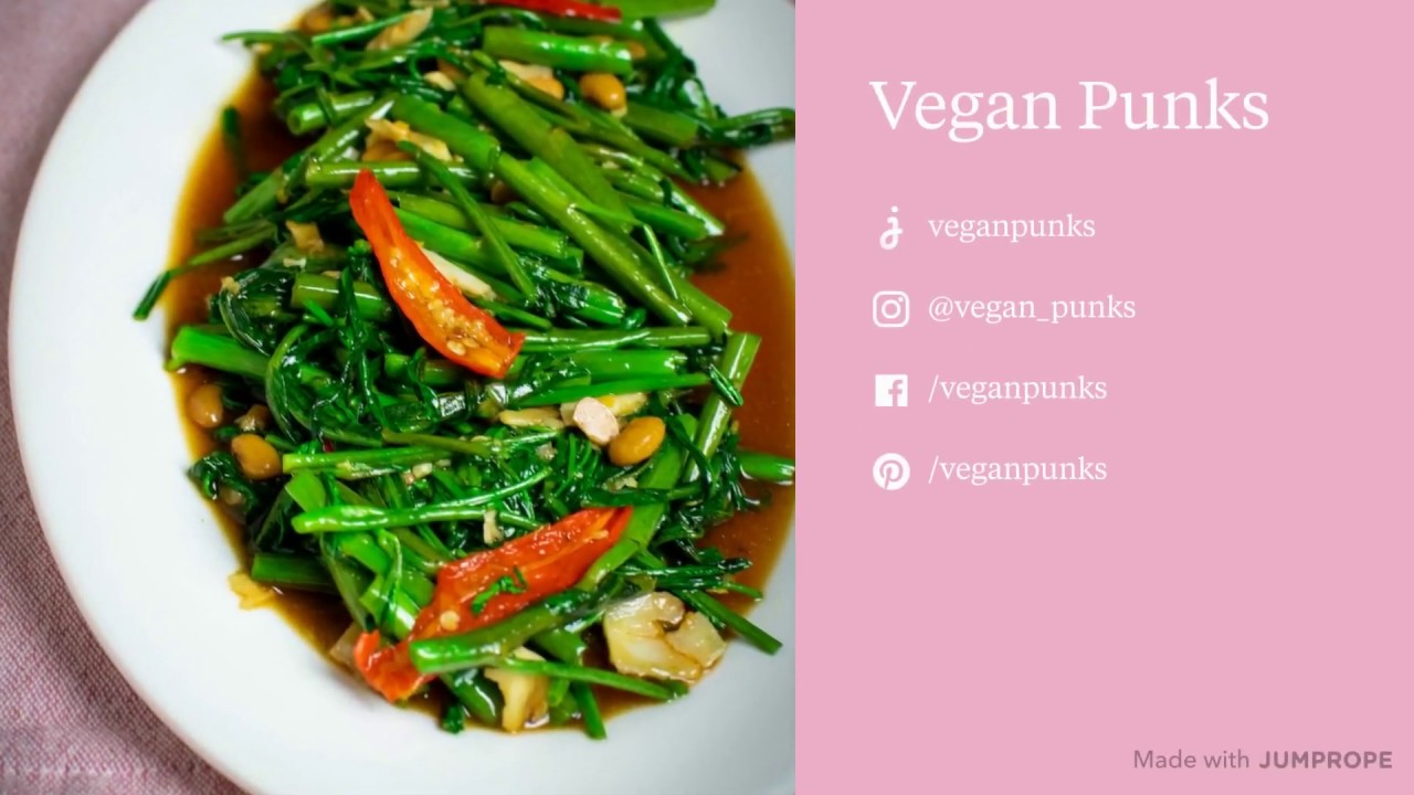 How To Make Thai Morning Glory Stir Fry