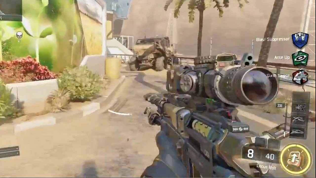 Black Ops 3 Sniper Gameplay! (COD BO3 Multiplayer Footage Locus E3 2015)