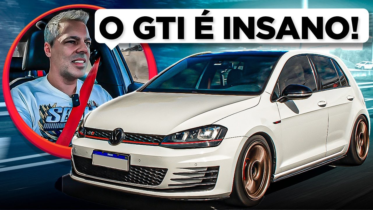 TESTE DA NASA no GOLF GTI MK7😈 435WHP fritando tudo que dá no chão!