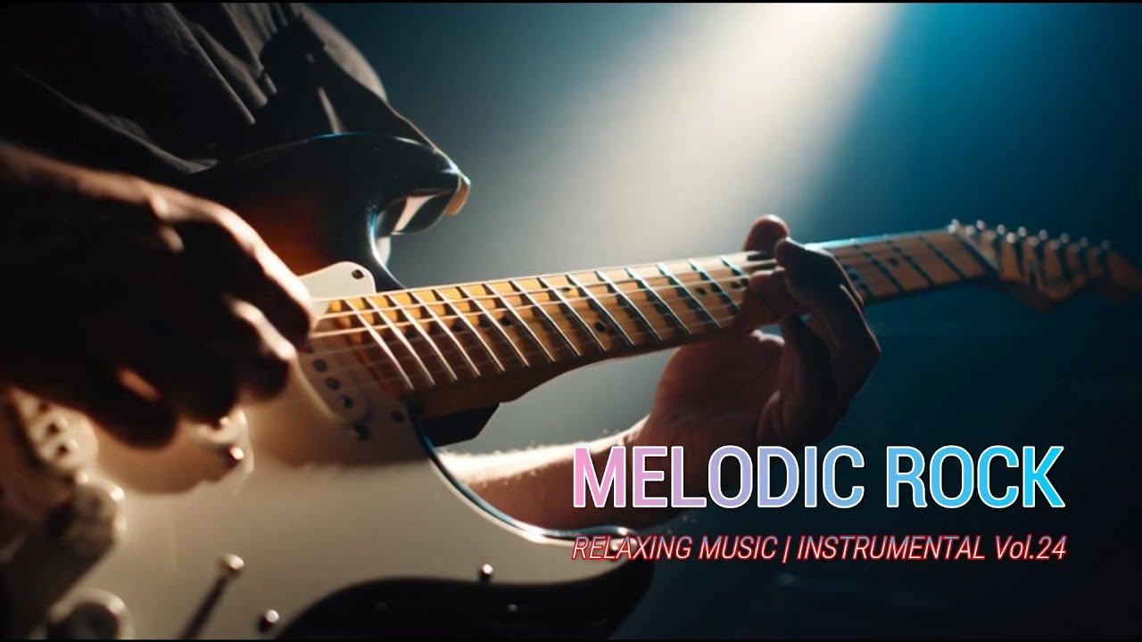 Melodic Rock Instrumental  for a Relaxing Vol.24 #beatstostudy #guitarcover #guitar #guitarmusic