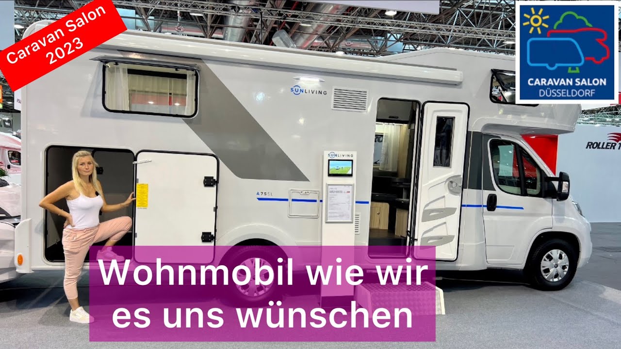 Mega Panoramablick | Sunliving A 75SL X -TRA | Caravan Salon 2023