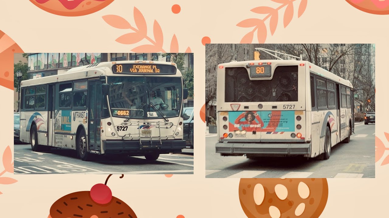 NJ Transit 80 EXCHANGE PLACE MERSELES ST VIA JOURNAL SQUARE MONTGOMERY ST (NABI 416.15 