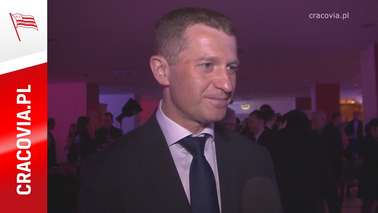 Ireneusz Raś podczas Dnia Otwartego na stadionie Cracovii
