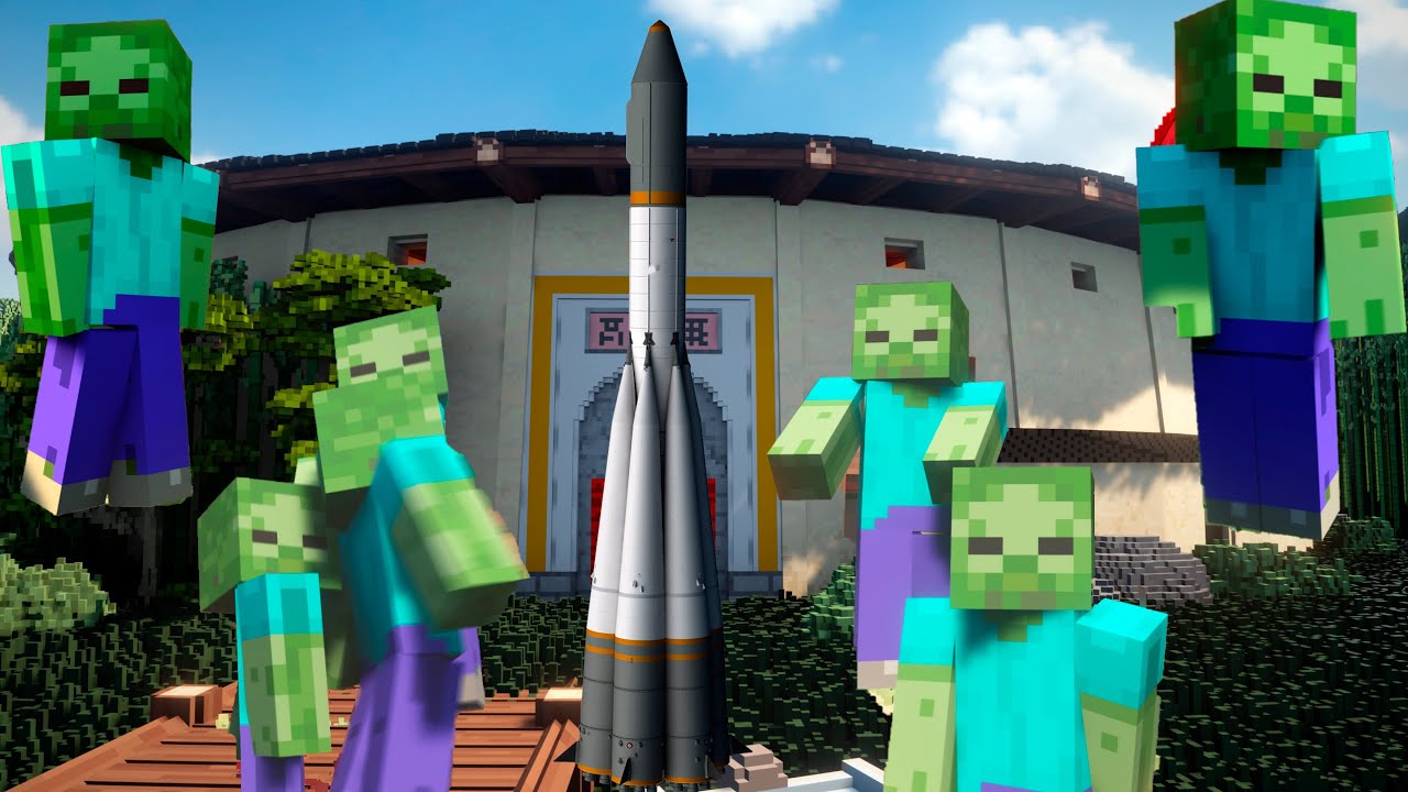 Secret Rocket guarded by a Crowd of Zombies Teardown