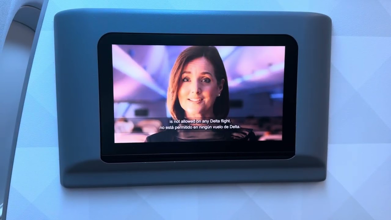 Delta Air Lines Boeing 767-300ER Team USA Safety Video March 2026 